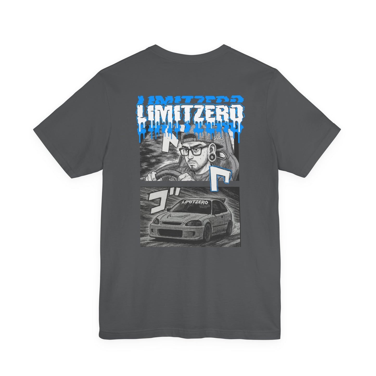 LimitZero Anime-Project-Civic V2 Unisex T