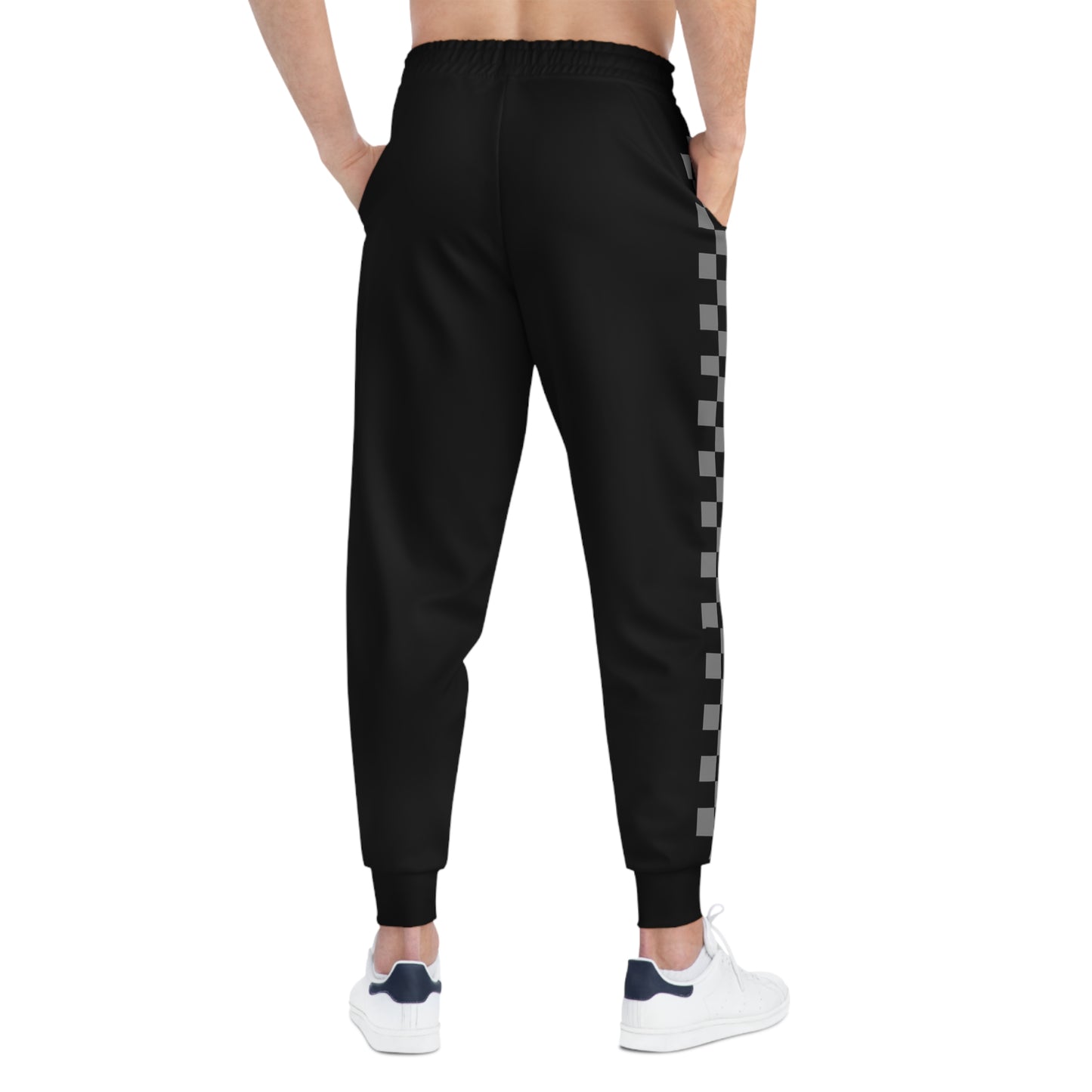 LimitZero Unisex B/W Checkered Sweatpants