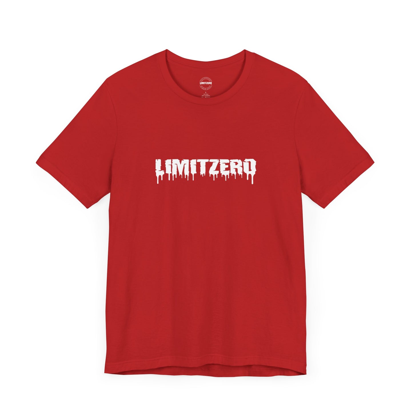 LimitZero Front New Era Drip White Logo Tee