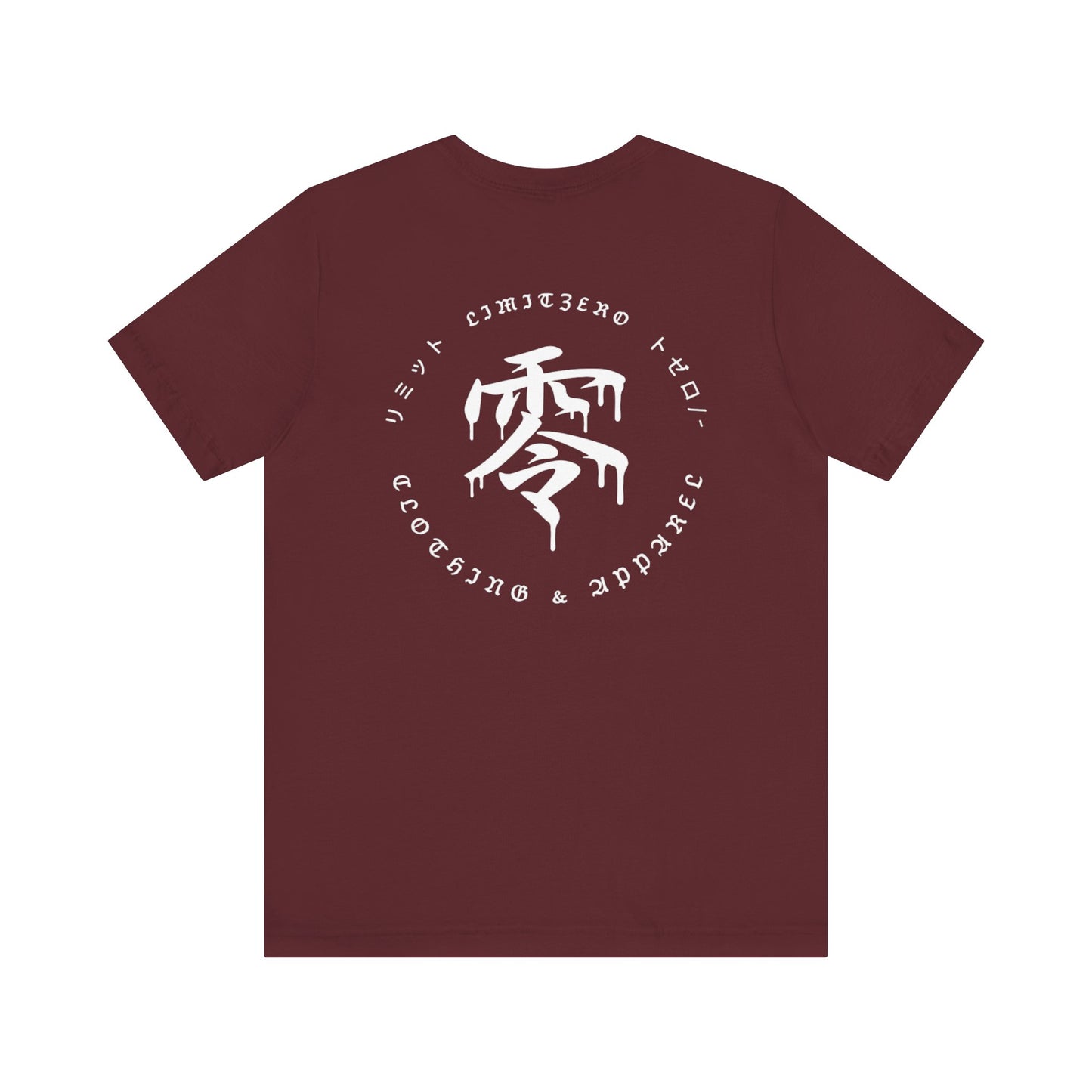 LimitZero Maroon/White-JS Unisex Tee