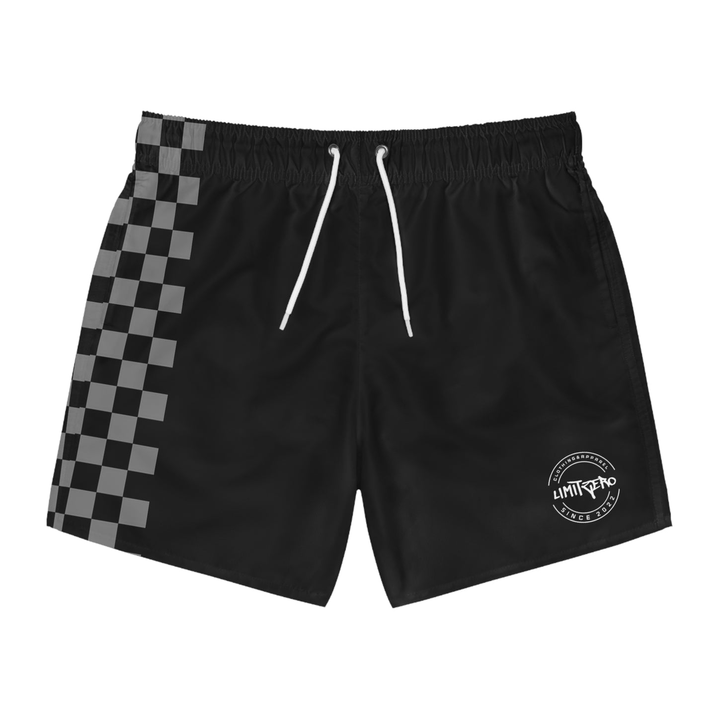 LimitZero Grey checkered Surf Shorts V2