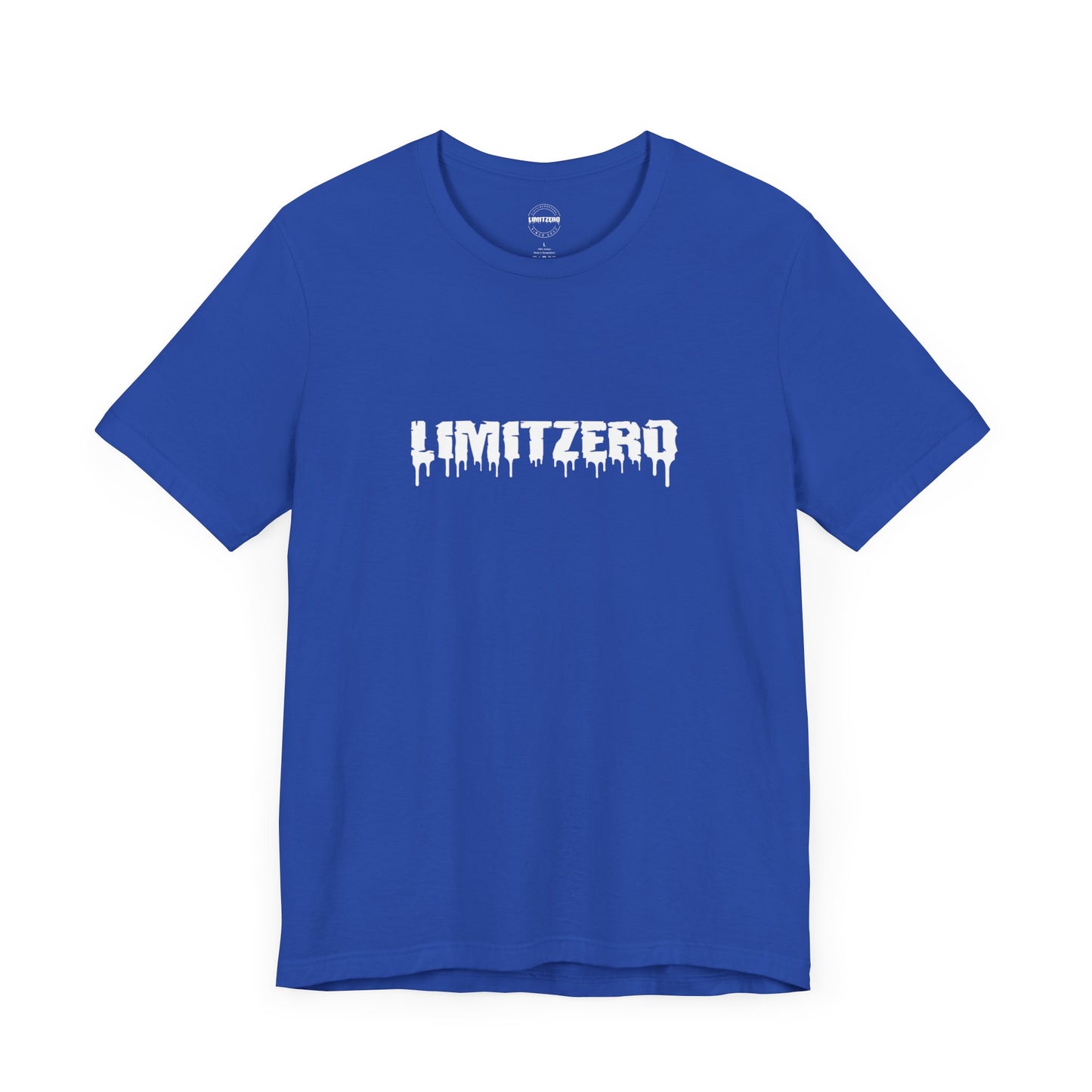 LimitZero Front New Era Drip White Logo Tee