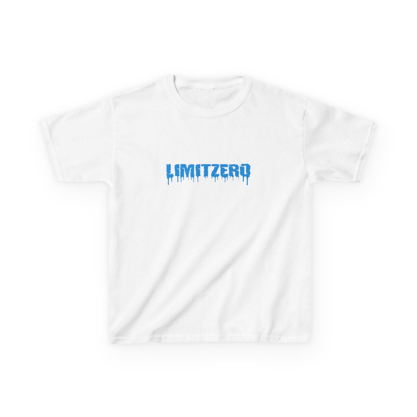 LimitZero Kids Heavy Cotton™ New Era Drip Blue Logo Tee (EU)