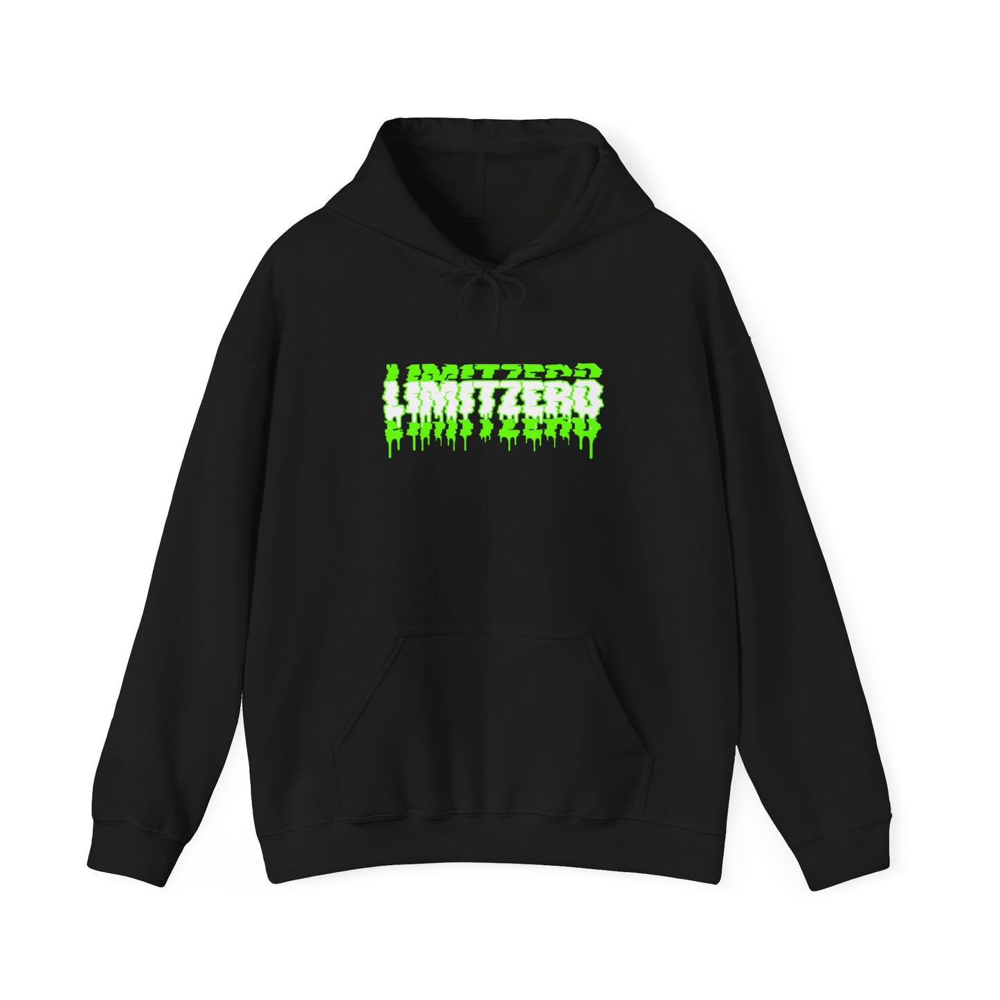 LimitZero New Era Green Br0k3n Glitch Unisex Heavy Blend™ Hoodie