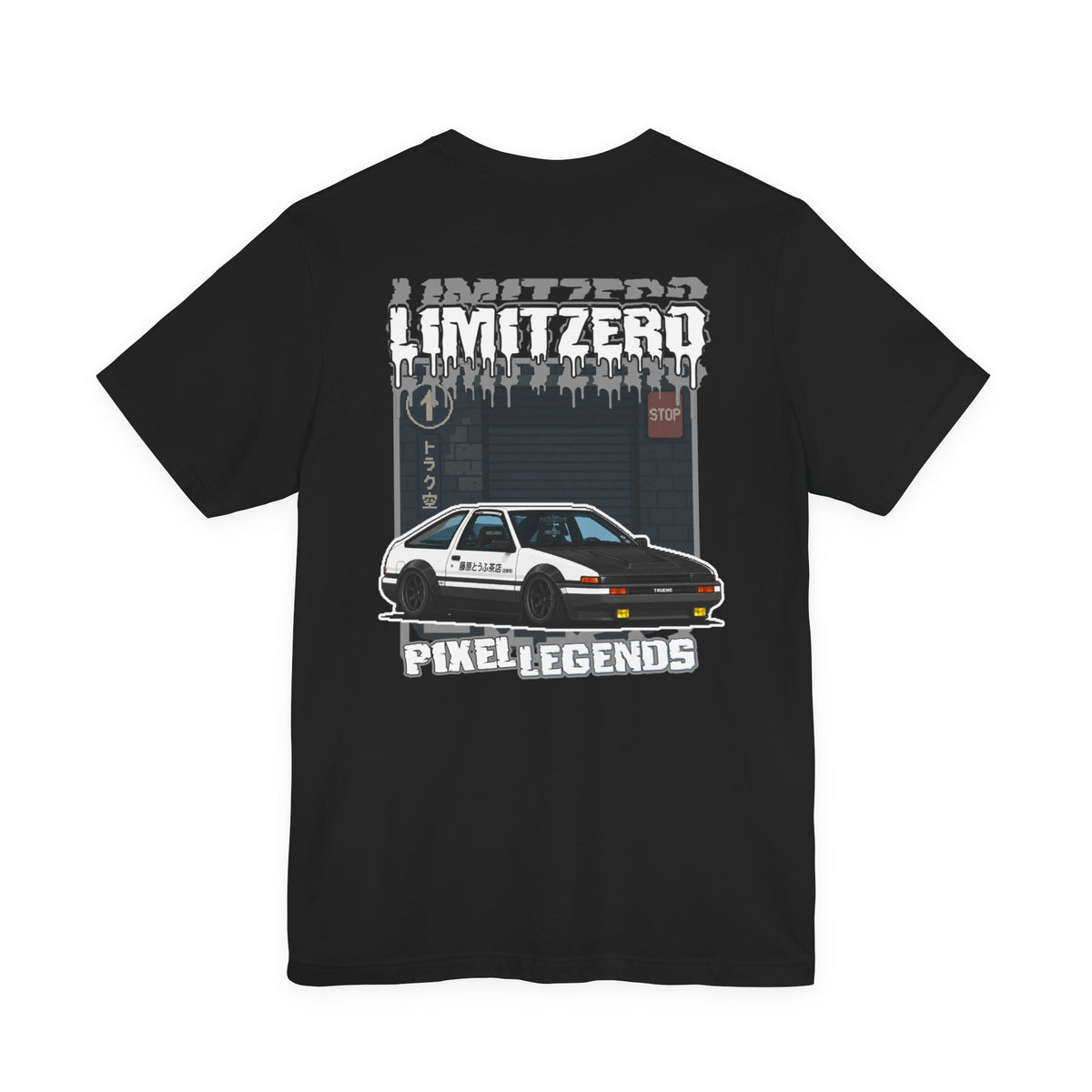 LimitZero Pixel-Legends AE86 Unisex T