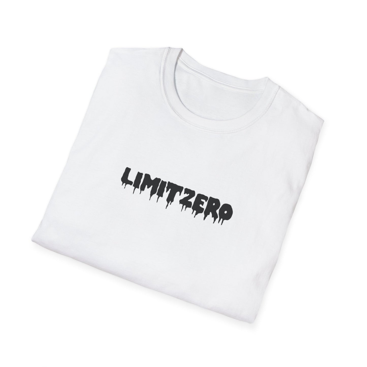 LimitZero Front Black Drip Logo Tee