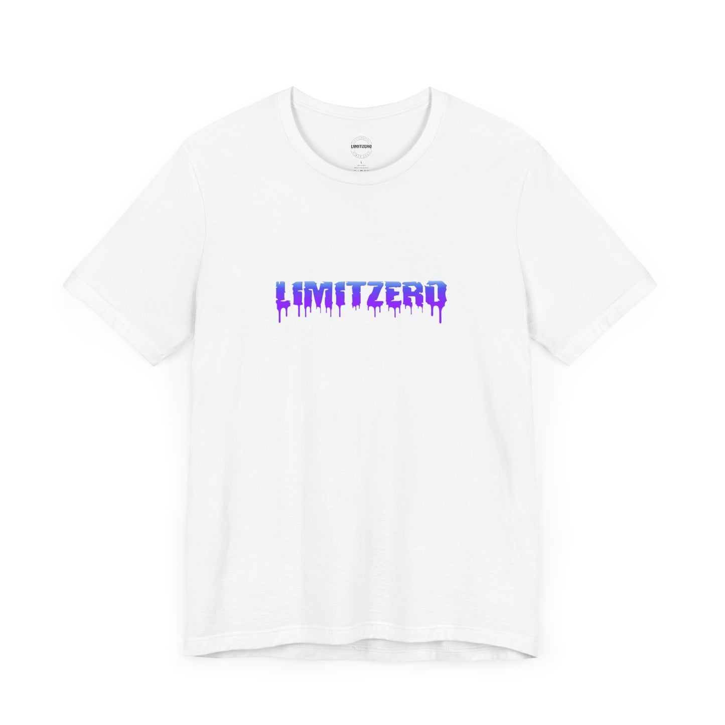 LimitZero Front New Era Gradient V2 Curved Drip Logo Tee