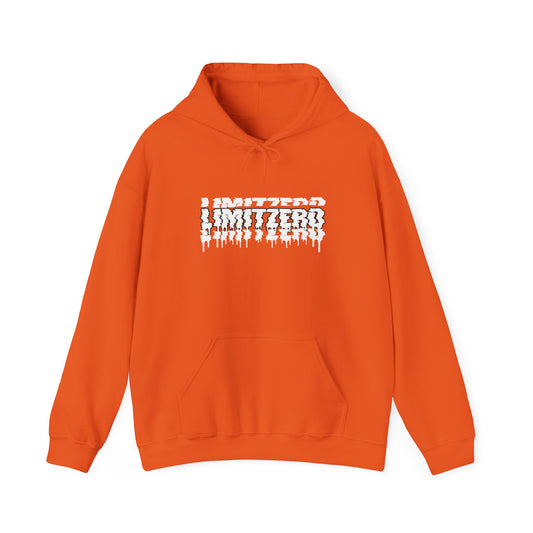 LimitZero Orange New Era Br0k3n Glitch Unisex Heavy Blend™ Hoodie