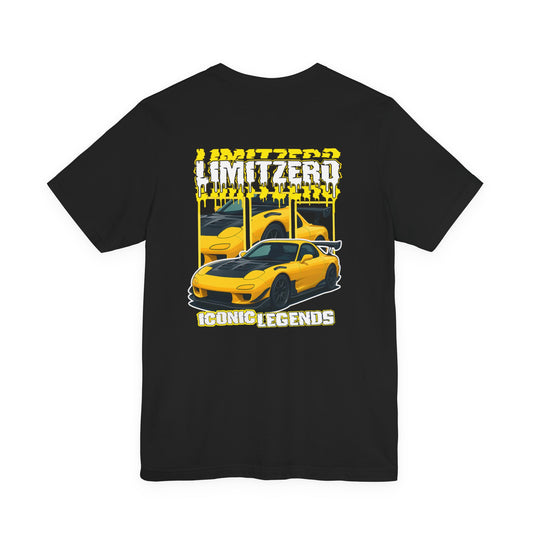 LimitZero Iconic Legends-RX7 Unisex Tee (US Market)