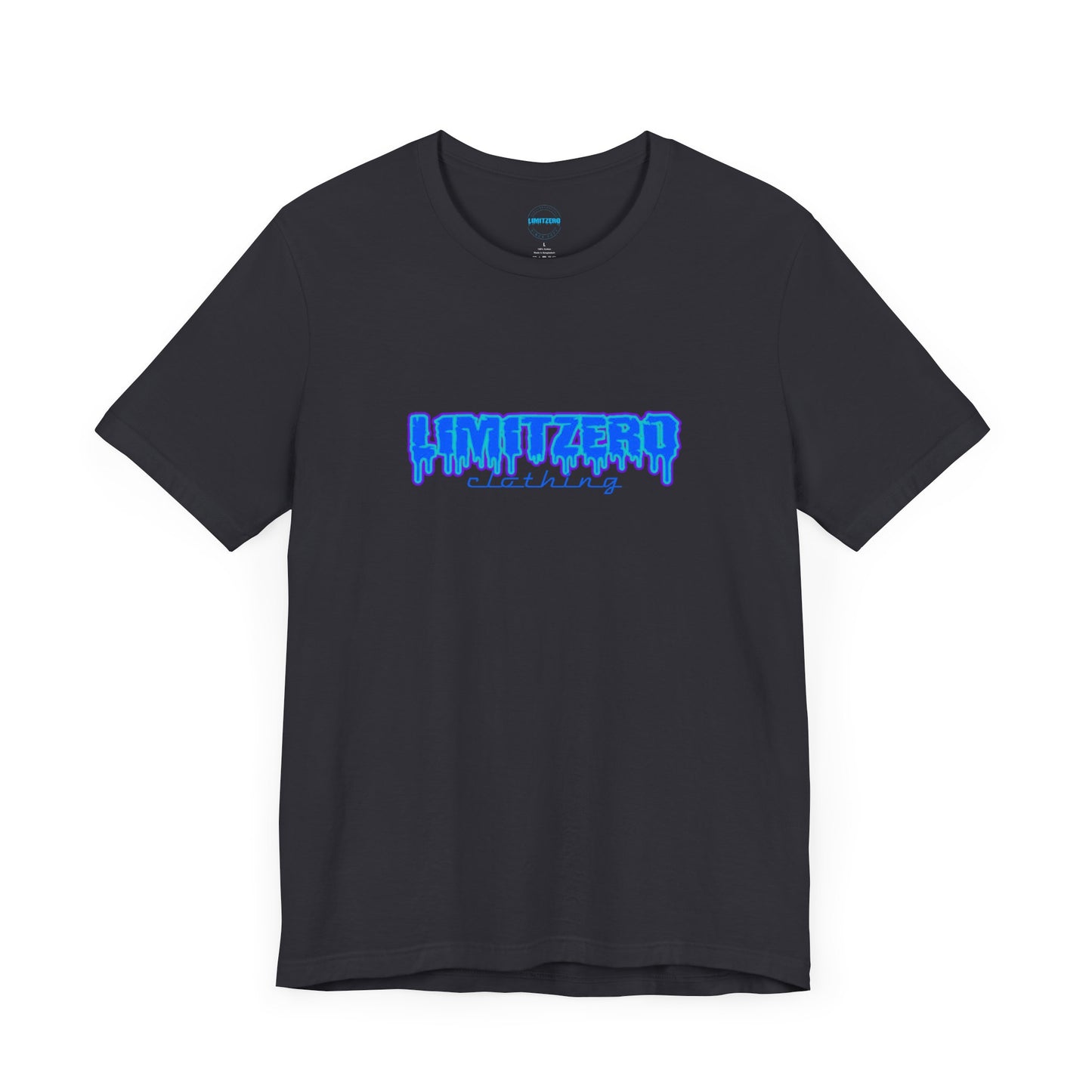 LimitZero Front New Era Curved Drip Oceanic Logo Tee