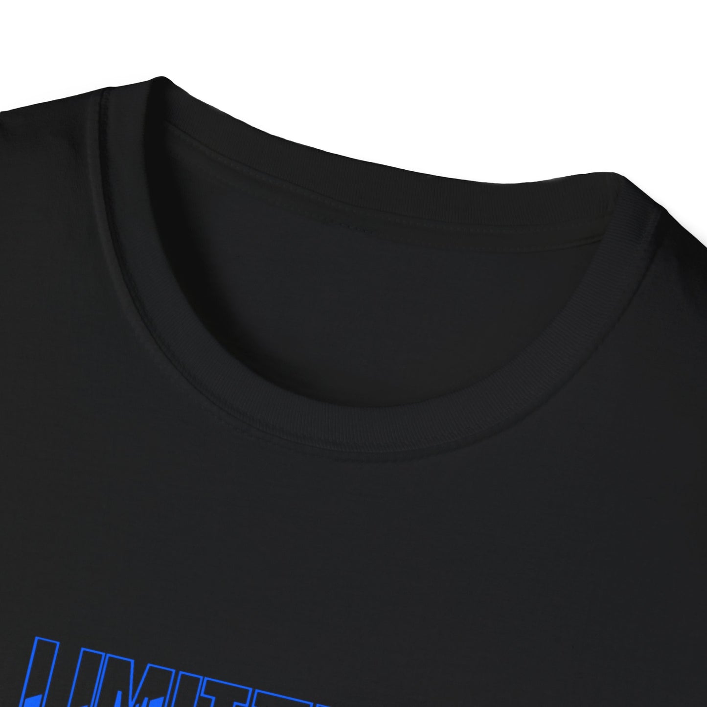 LimitZero Front Half Blue Logo Tee