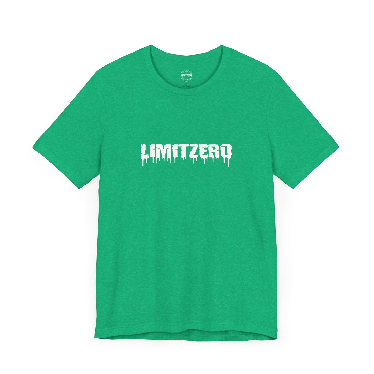 LimitZero Front New Era Drip White Logo Tee