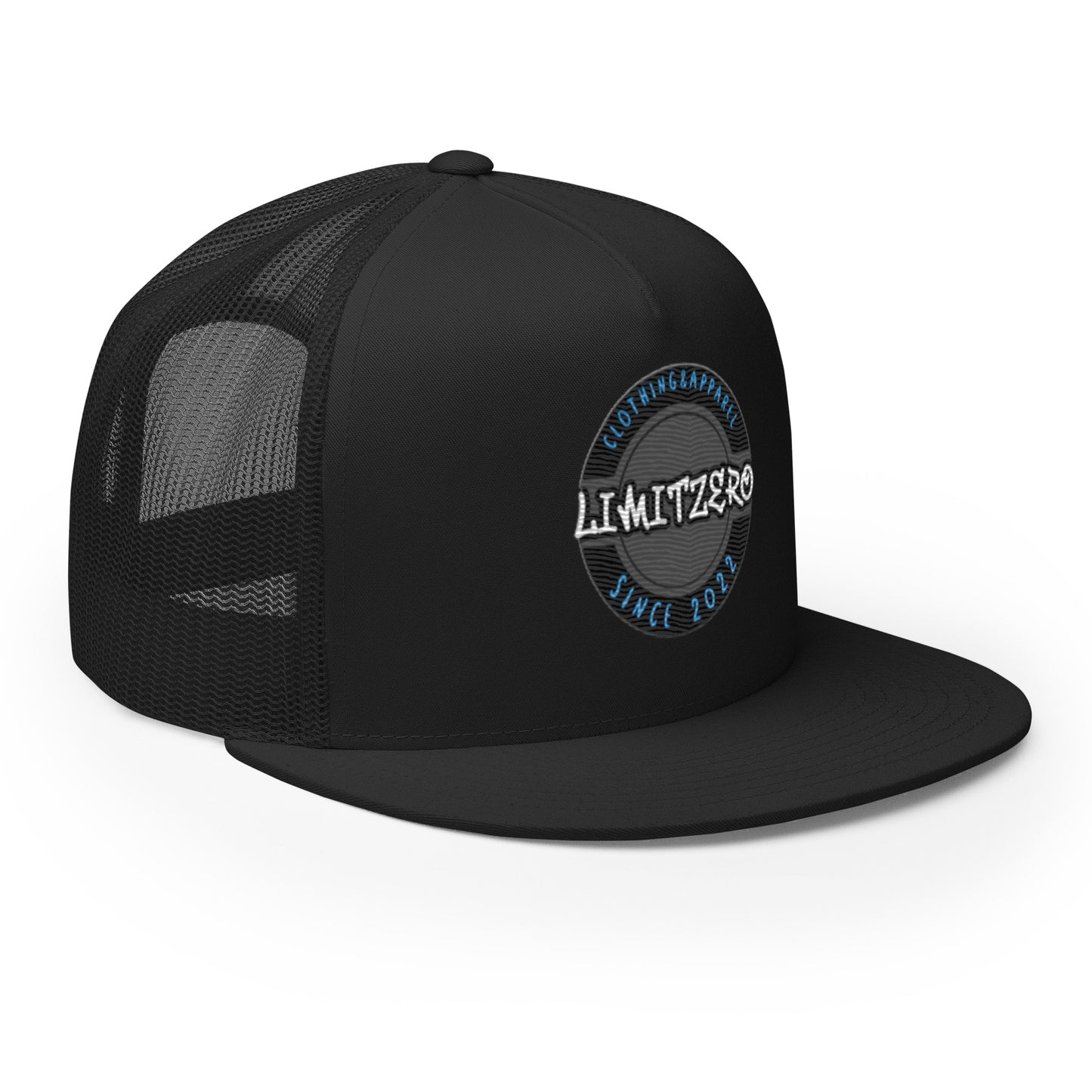 LimitZero LimitedEdition Embroided Skate Netted FlatCap