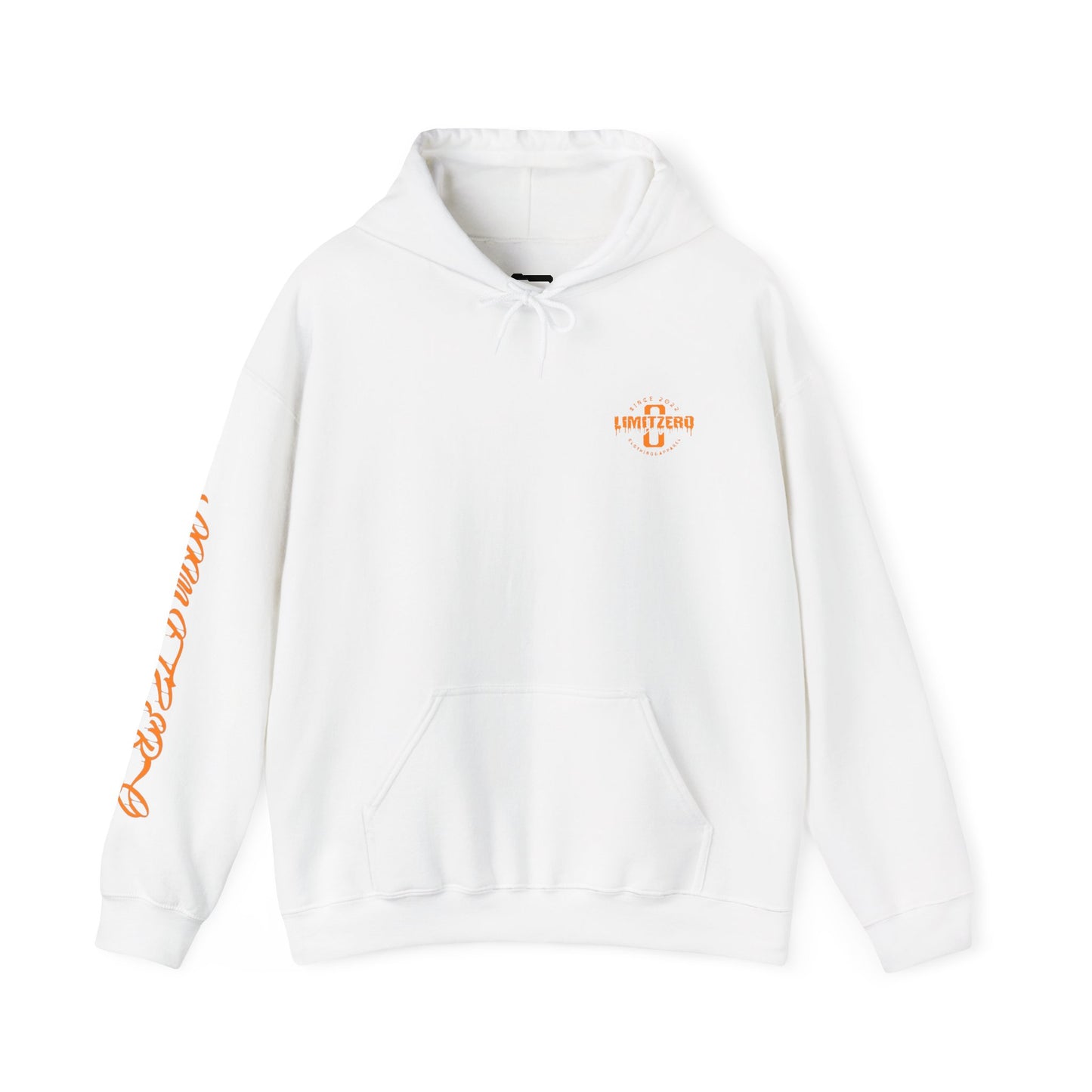 LimitZero JS-L.E Black/Orange HeavyBlend Unisex Hoodie