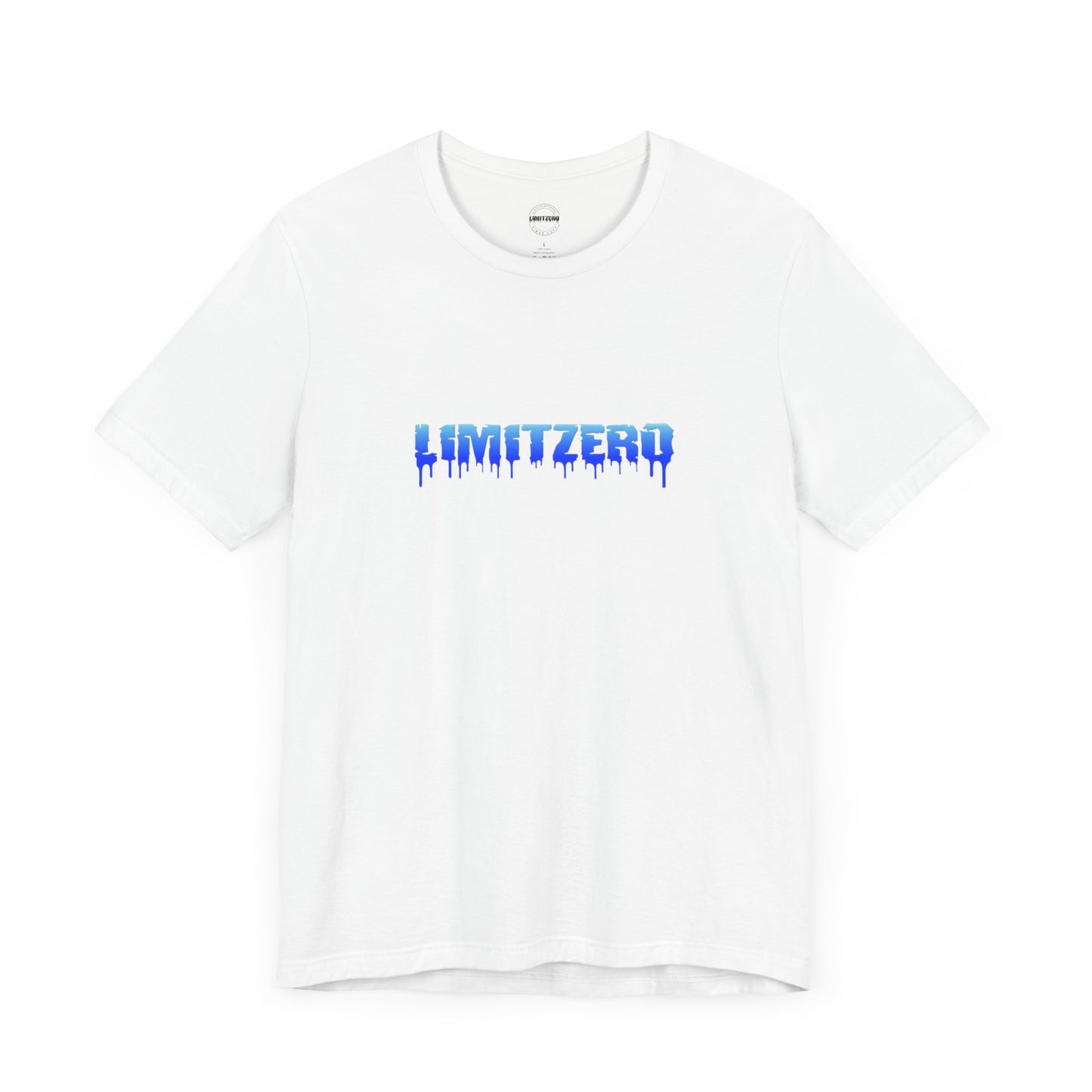 LimitZero Front New Era Gradient Curved Drip Logo Tee