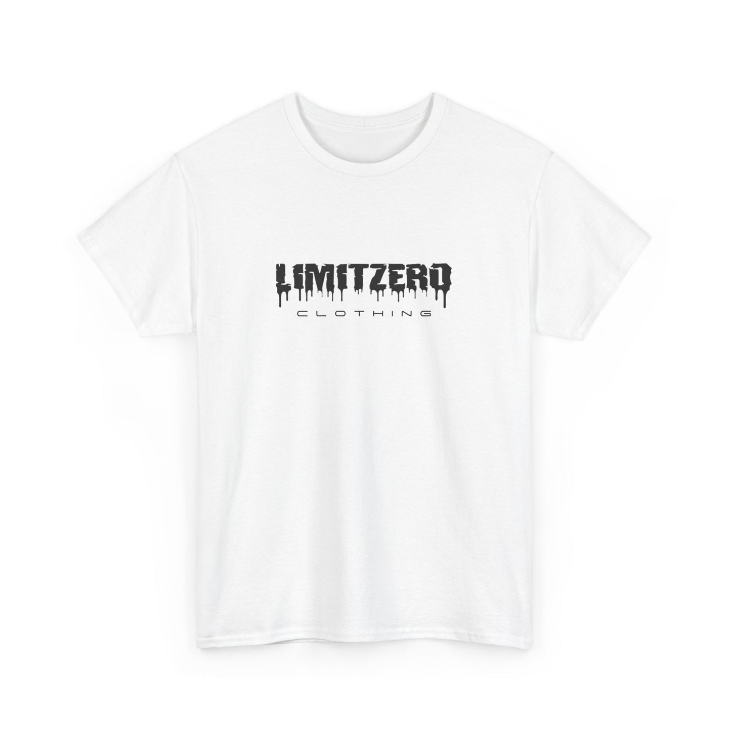 LimitZero New Era Drip Black Logo Heavy Cotton Unisex Tee