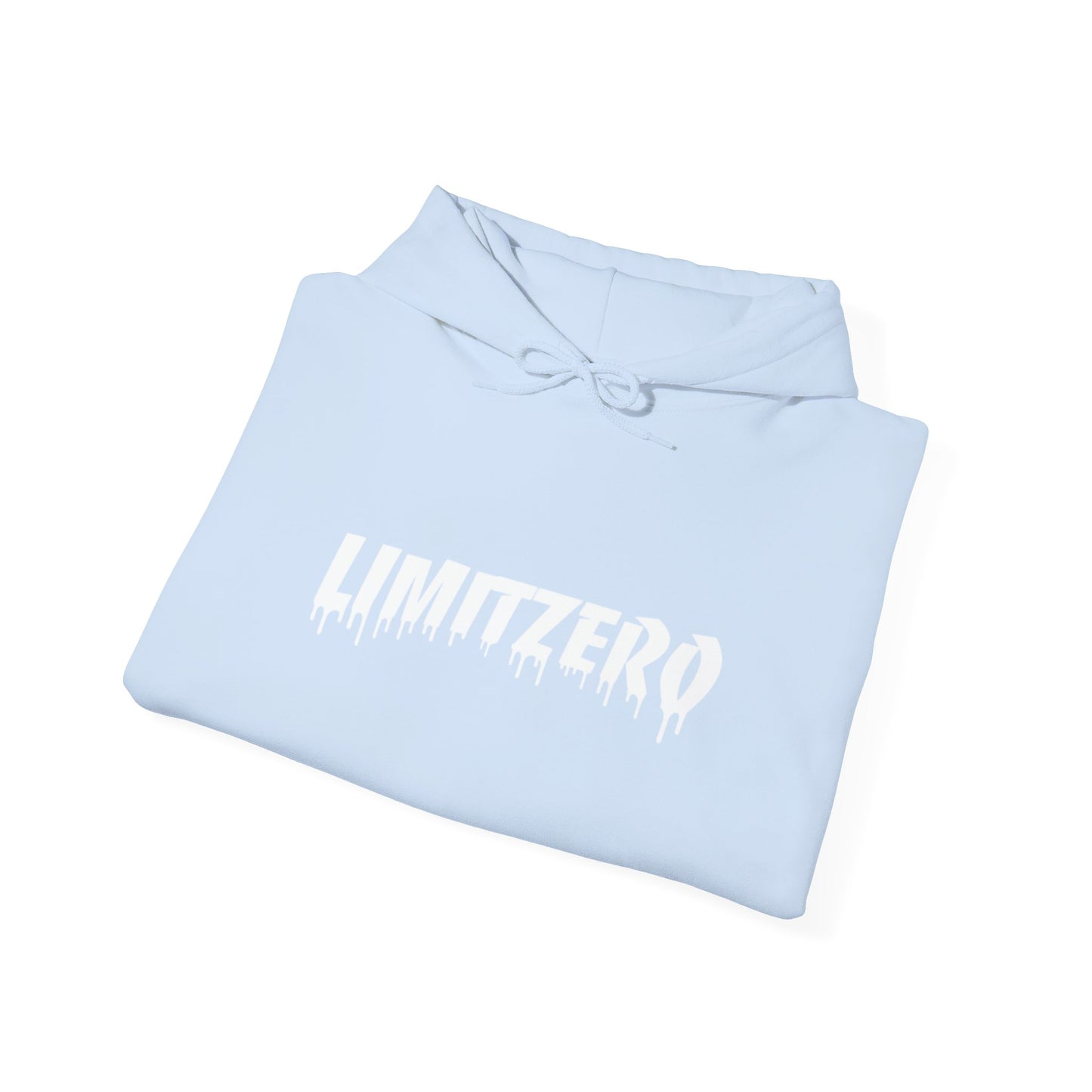 LimitZero Front Curved Drip Logo Unisex Heavy Blend™ Hoodie