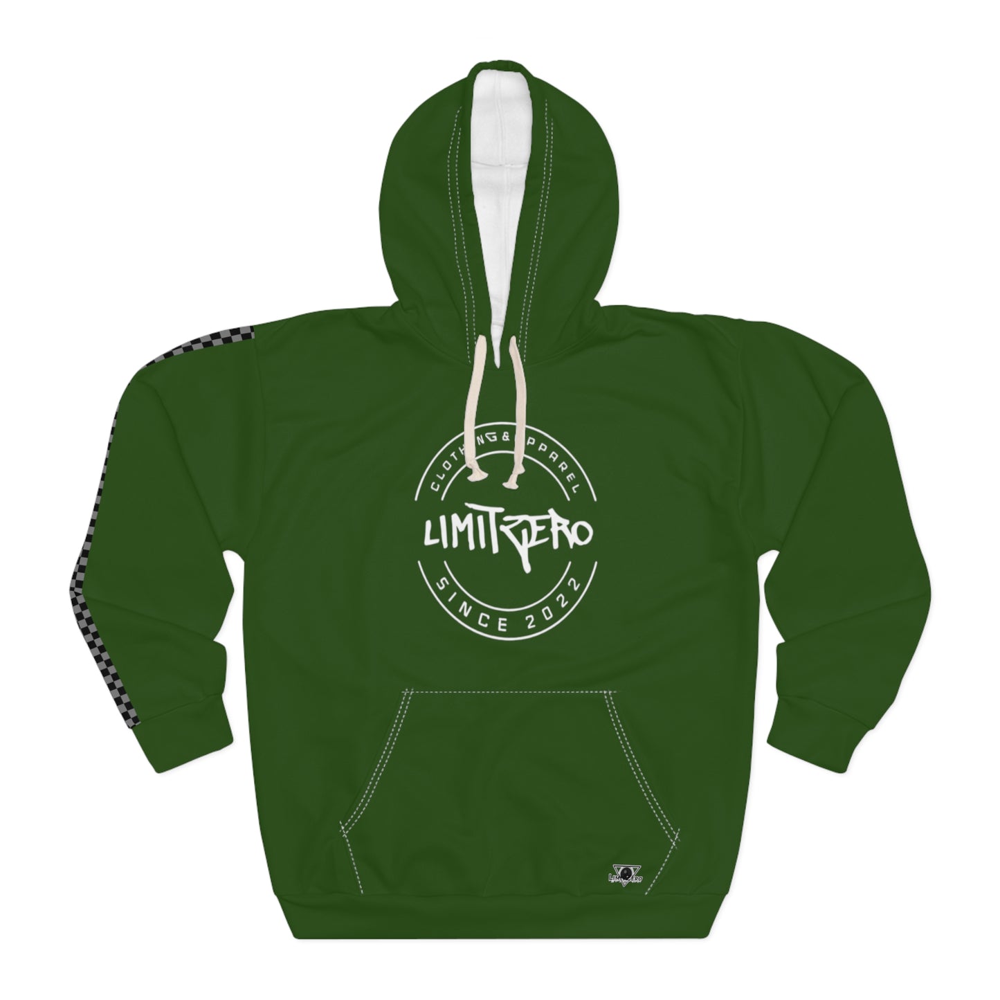 LimitZero Dark/Military Green Unisex Pullover Hoodie