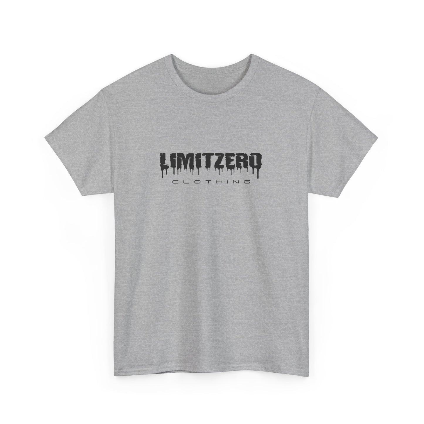 LimitZero New Era Drip Black Logo Heavy Cotton Unisex Tee