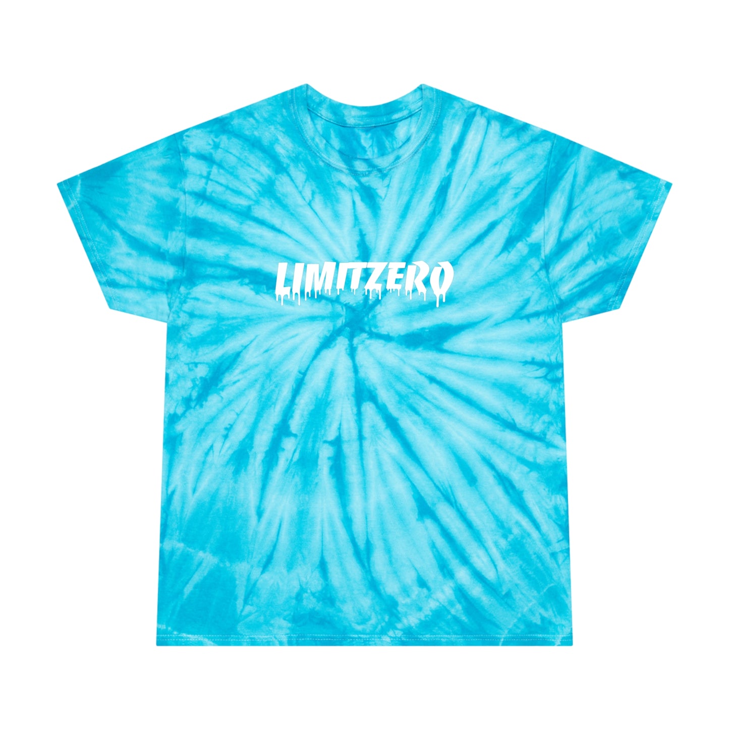 LimitZero LimitedEdition Turqoise Drip Tie-Dye Tee