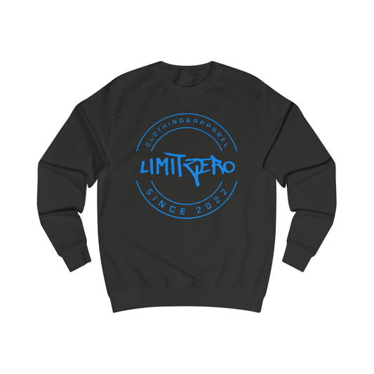 LimitZero Black/Blue Unisex Sweatshirt