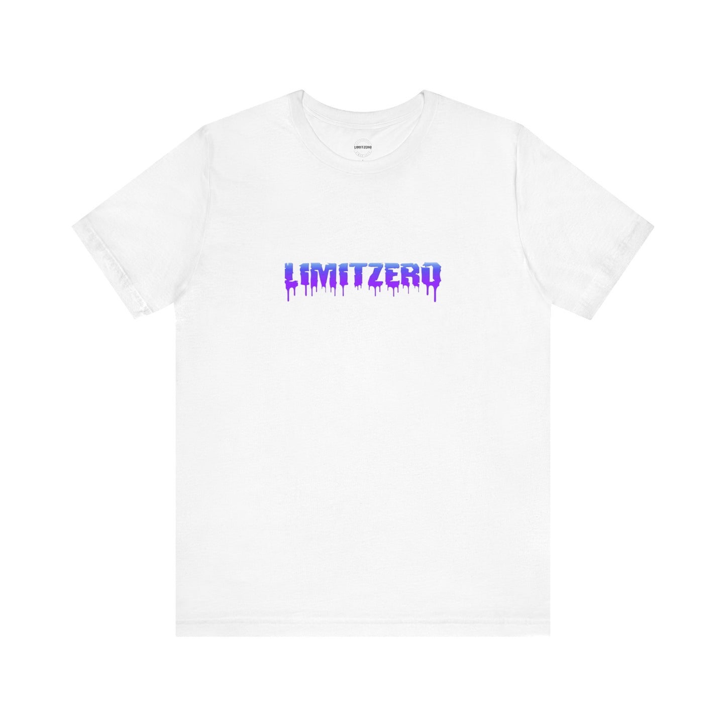 LimitZero Front New Era Gradient V2 Curved Drip Logo Tee