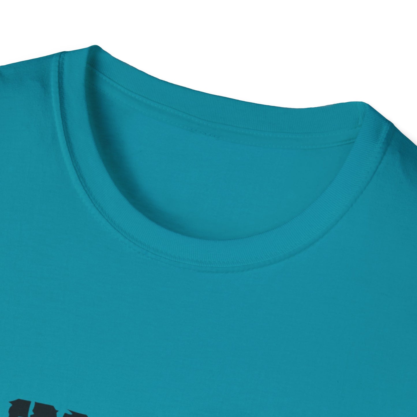 LimitZero Blue/Teal Front New Era Curved Drip Logo Tee