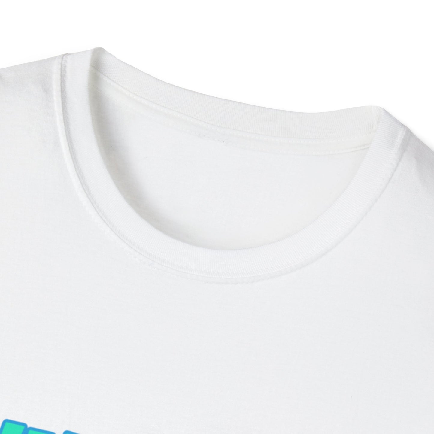 LimitZero Front Teal/Blue Curved Drip Logo Tee