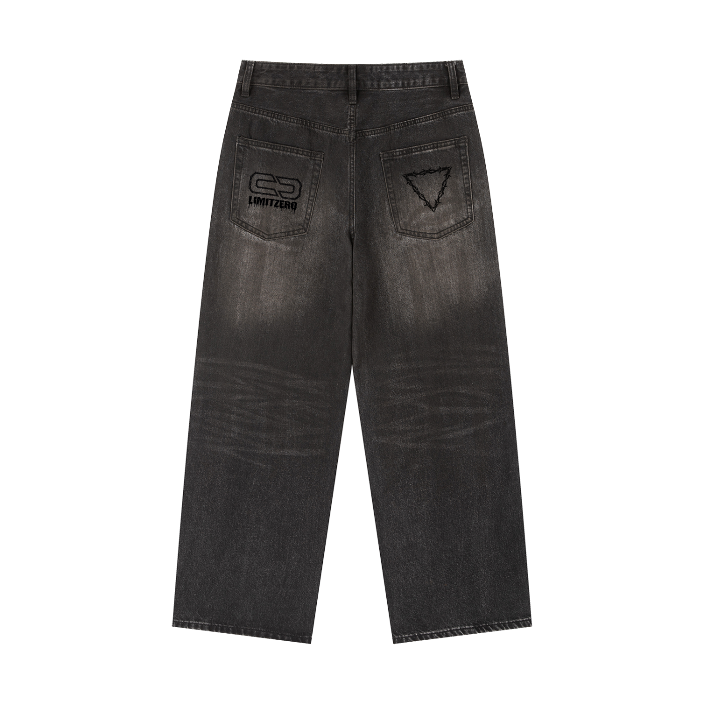 LimitZero Vintage Heavyweight Denim Black Jeans
