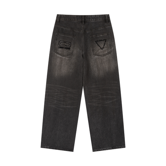 LimitZero Vintage Heavyweight Denim Black Jeans