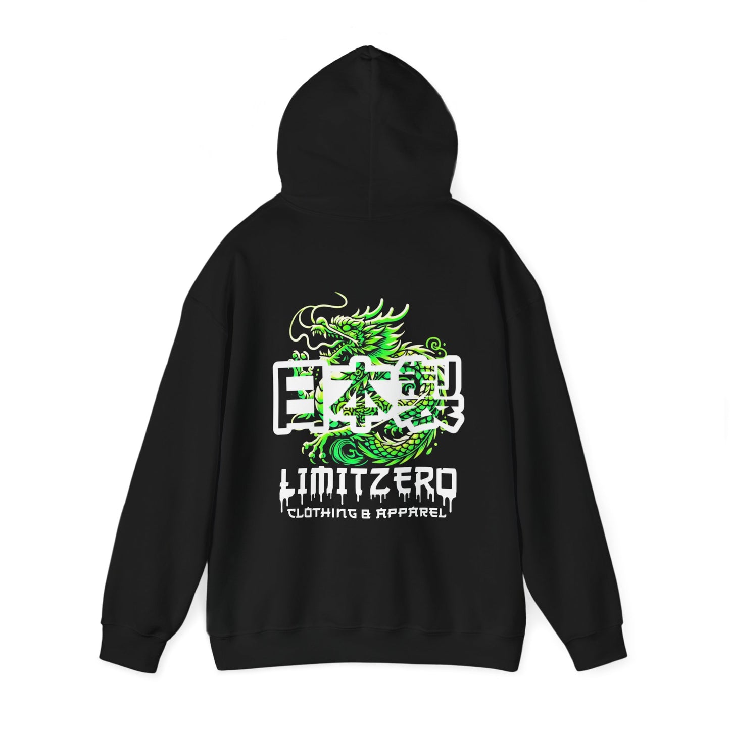 LimitZero JapFever Unisex Heavy Blend™ Black Hoodie (US Market)