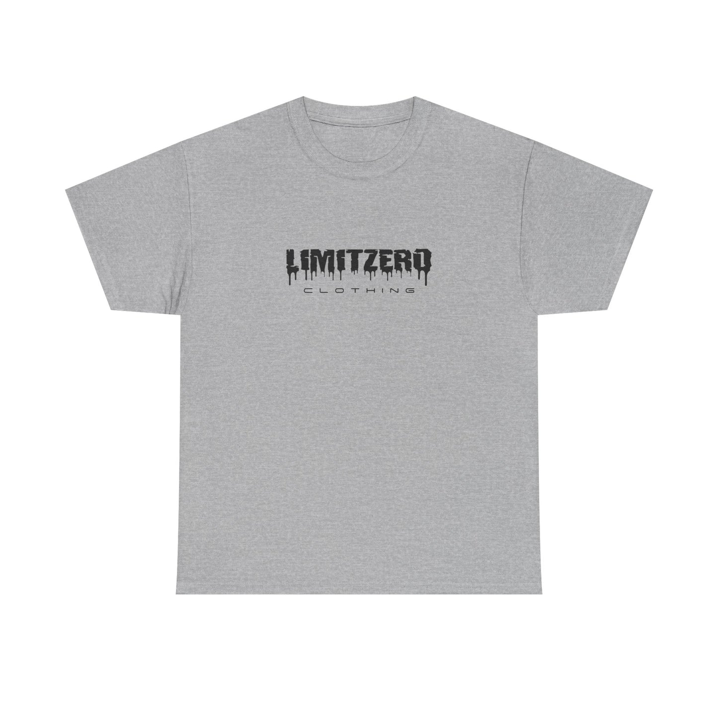 LimitZero New Era Drip Black Logo Heavy Cotton Unisex Tee