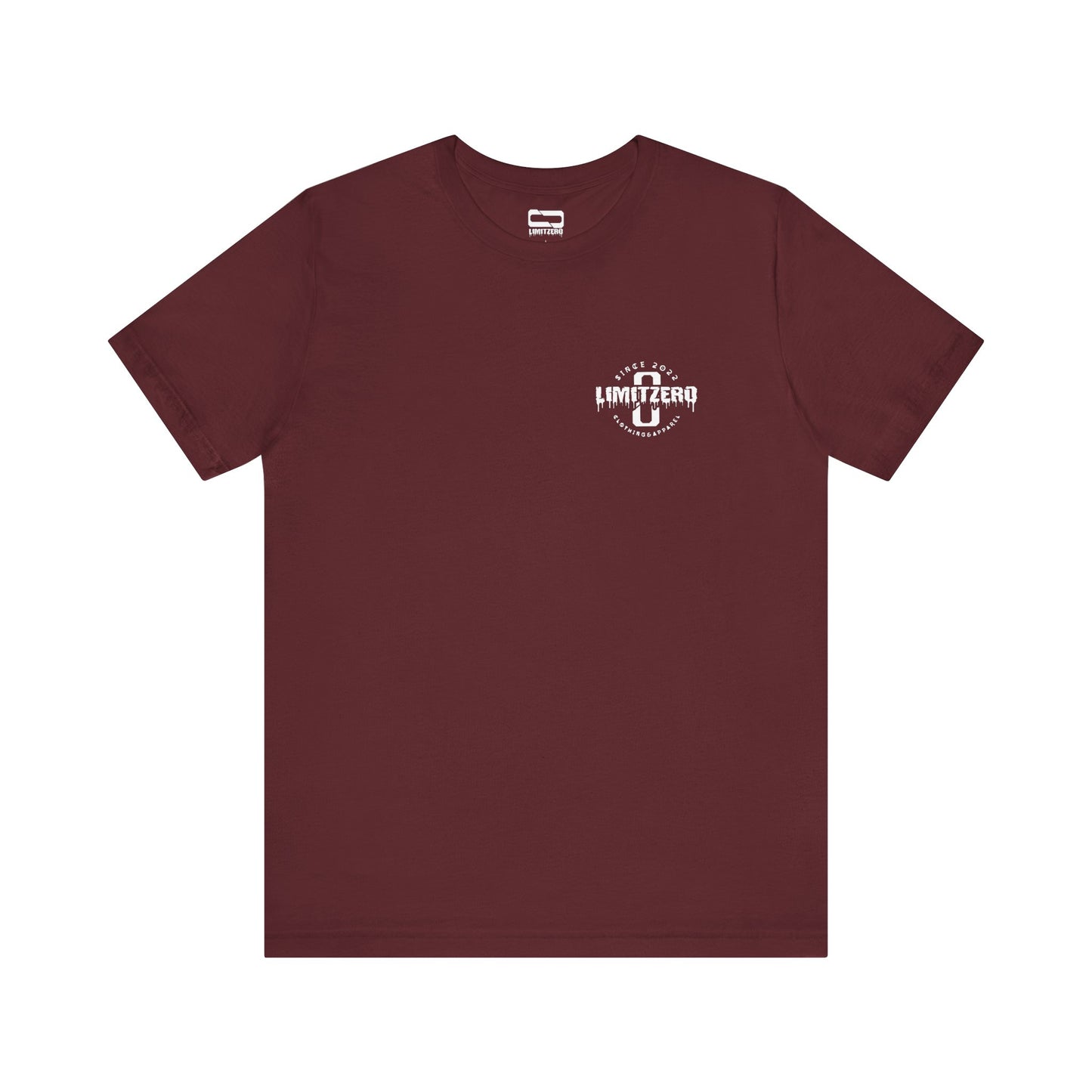 LimitZero Maroon/White-JS Unisex Tee