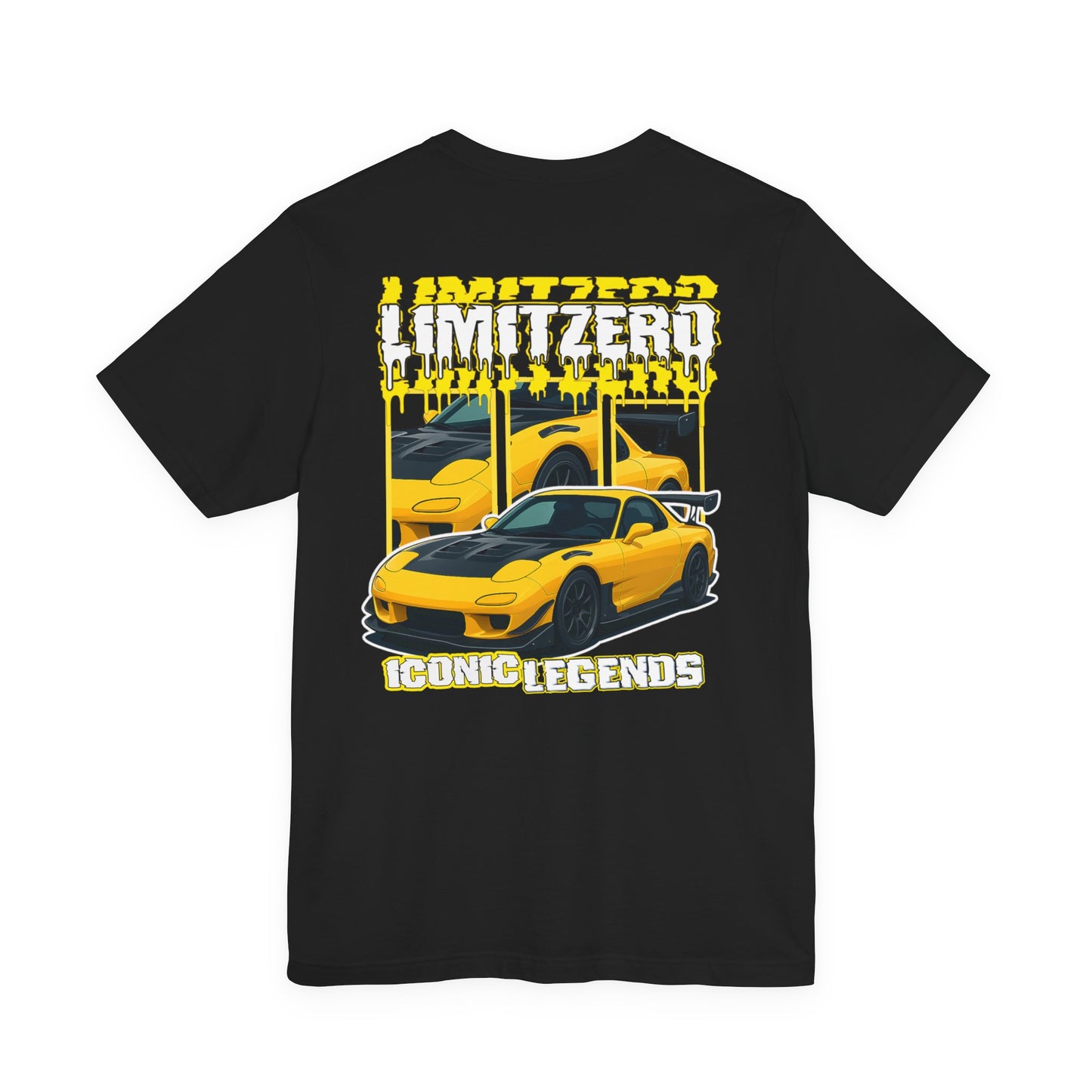 LimitZero Iconic Legends-RX7 Unisex Tee