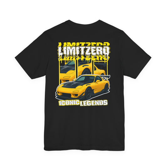 LimitZero Iconic Legends-RX7 Unisex Tee
