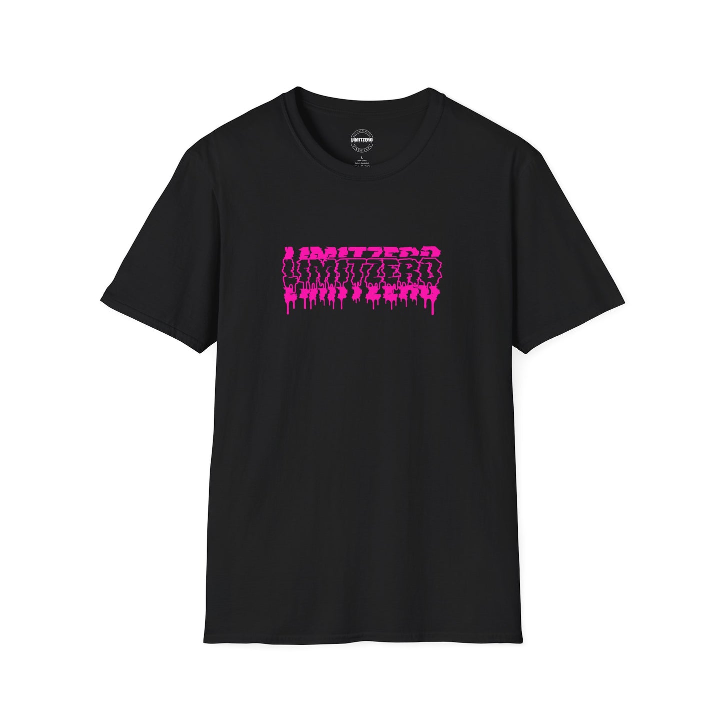 LimitZero Pink Glitch Logo Tee (US Market)
