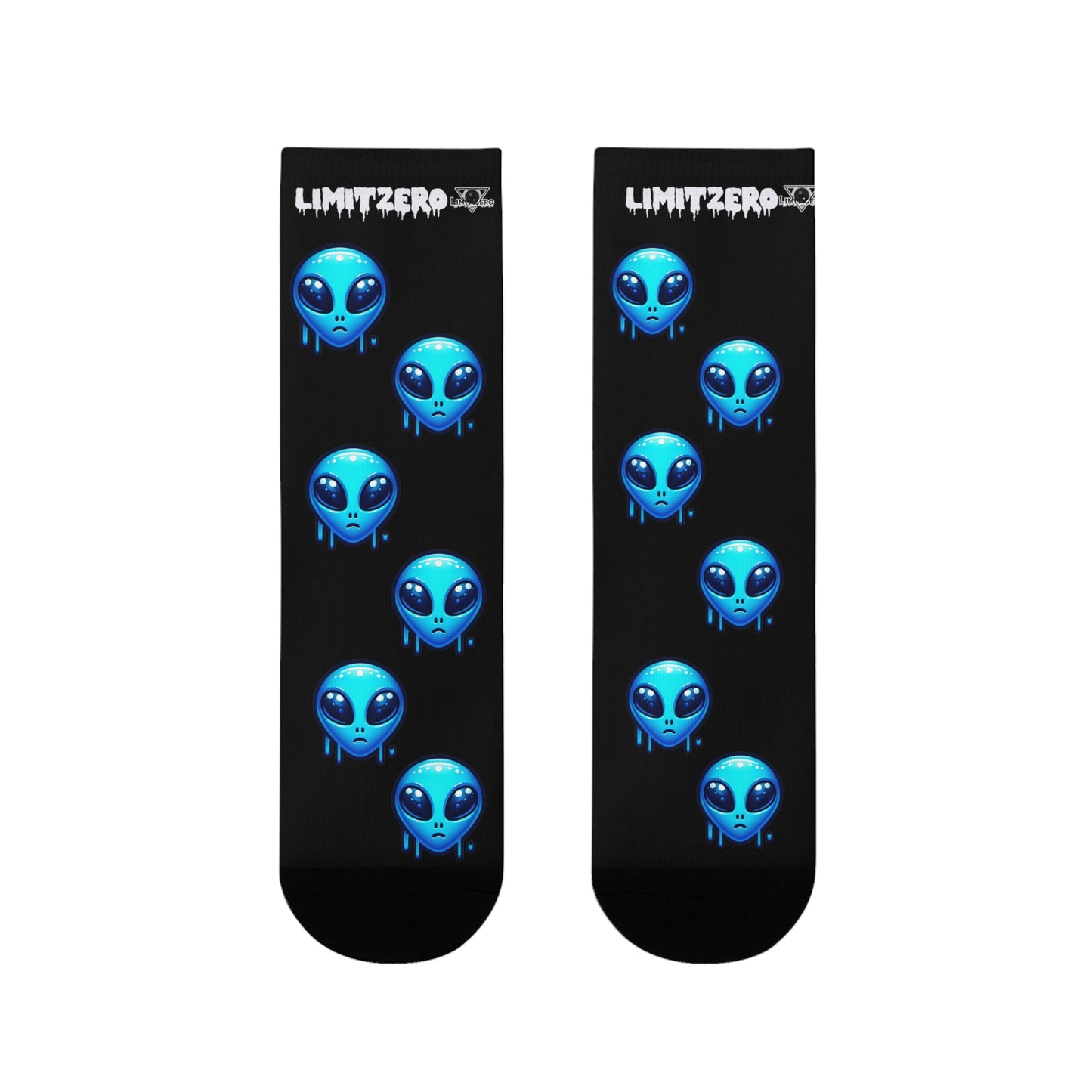 LimitZero Alien Crew Socks (made in EU)