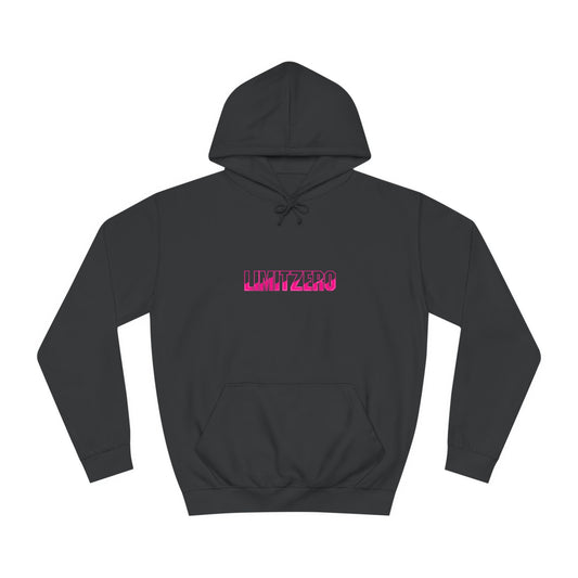 LimitZero Pink Logo Hoodie