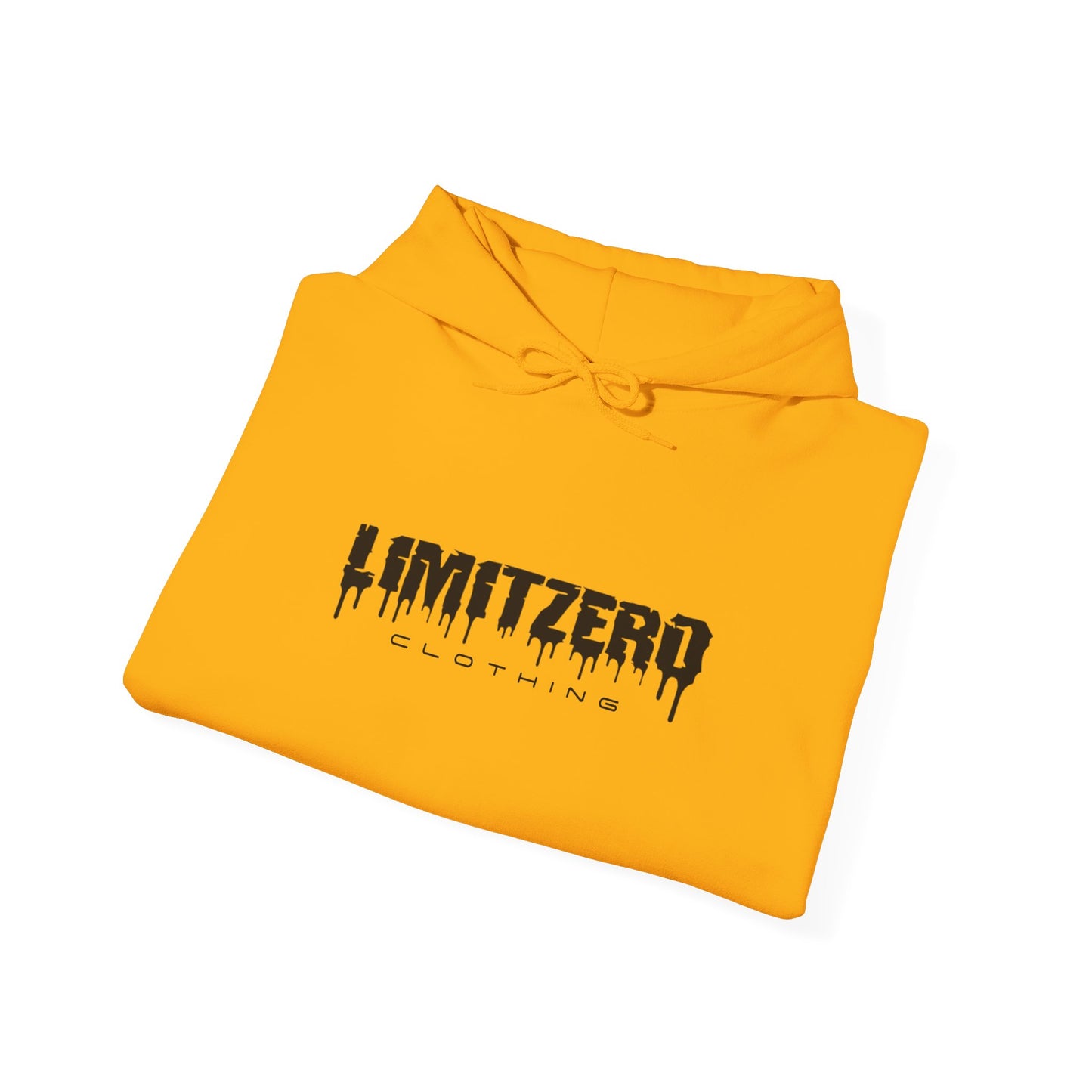 LimitZero New Era Curved Drip Logo Gold Unisex Heavy Blend™ Hoodie