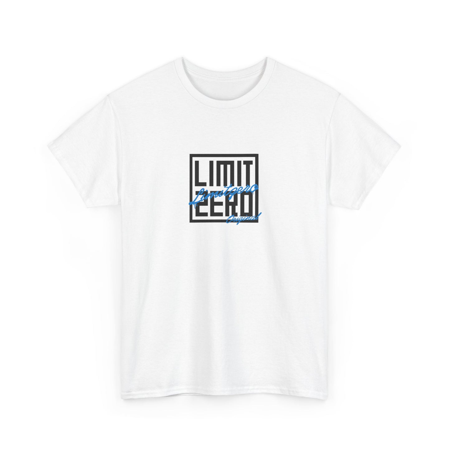 LimitZero Front Signature Box Logo Heavy Cotton Unisex Tee