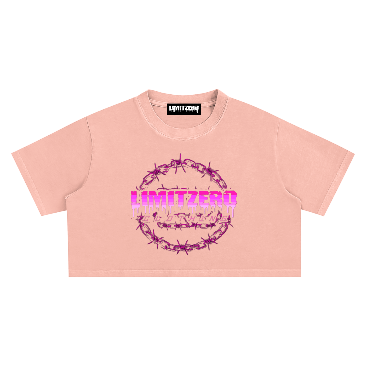 LimitZero LimitedEdition SnowWashed Women`s Crop Top