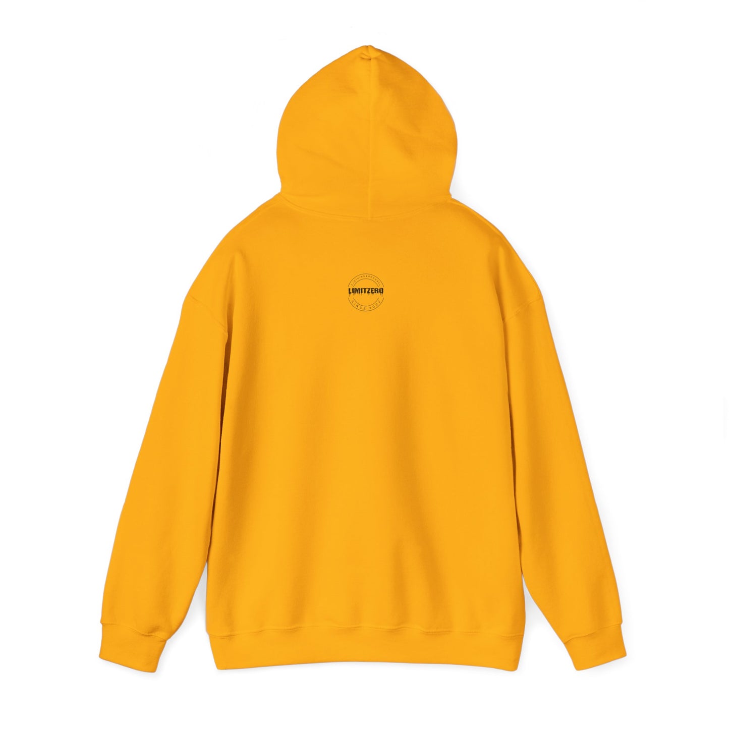 LimitZero New Era Curved Drip Logo Gold Unisex Heavy Blend™ Hoodie