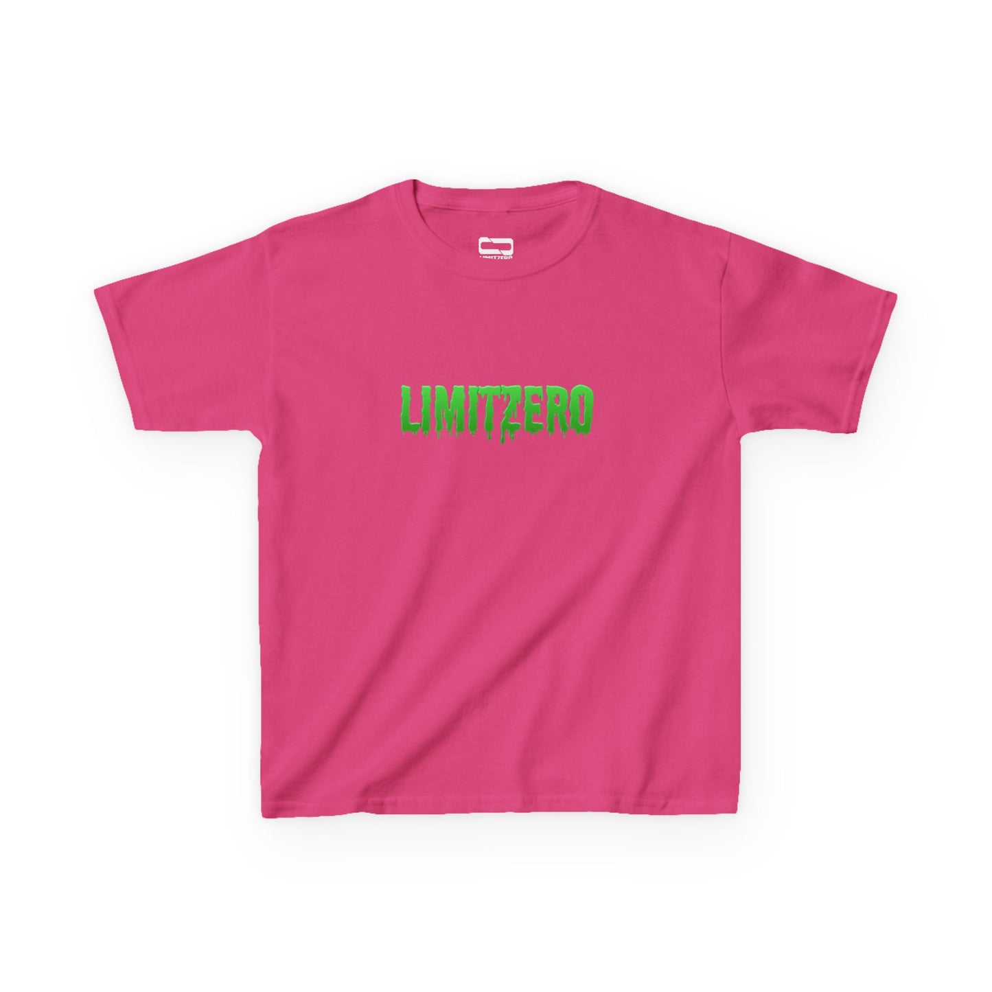 LimitZero Kids Heavy Cotton™ Cr33p Drip Logo Tee (EU)