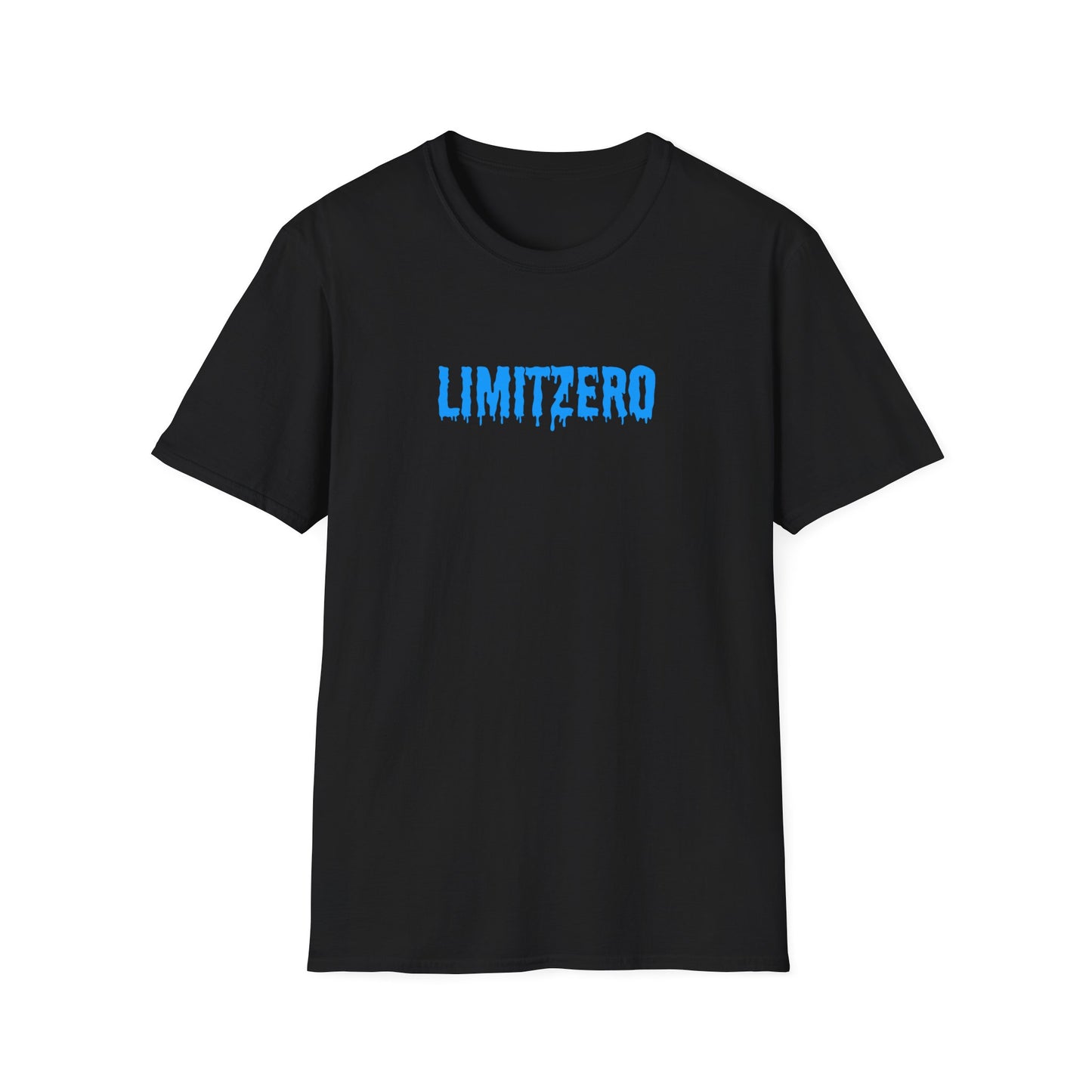 LimitZero Front Blue Cr33p Drip Logo Tee