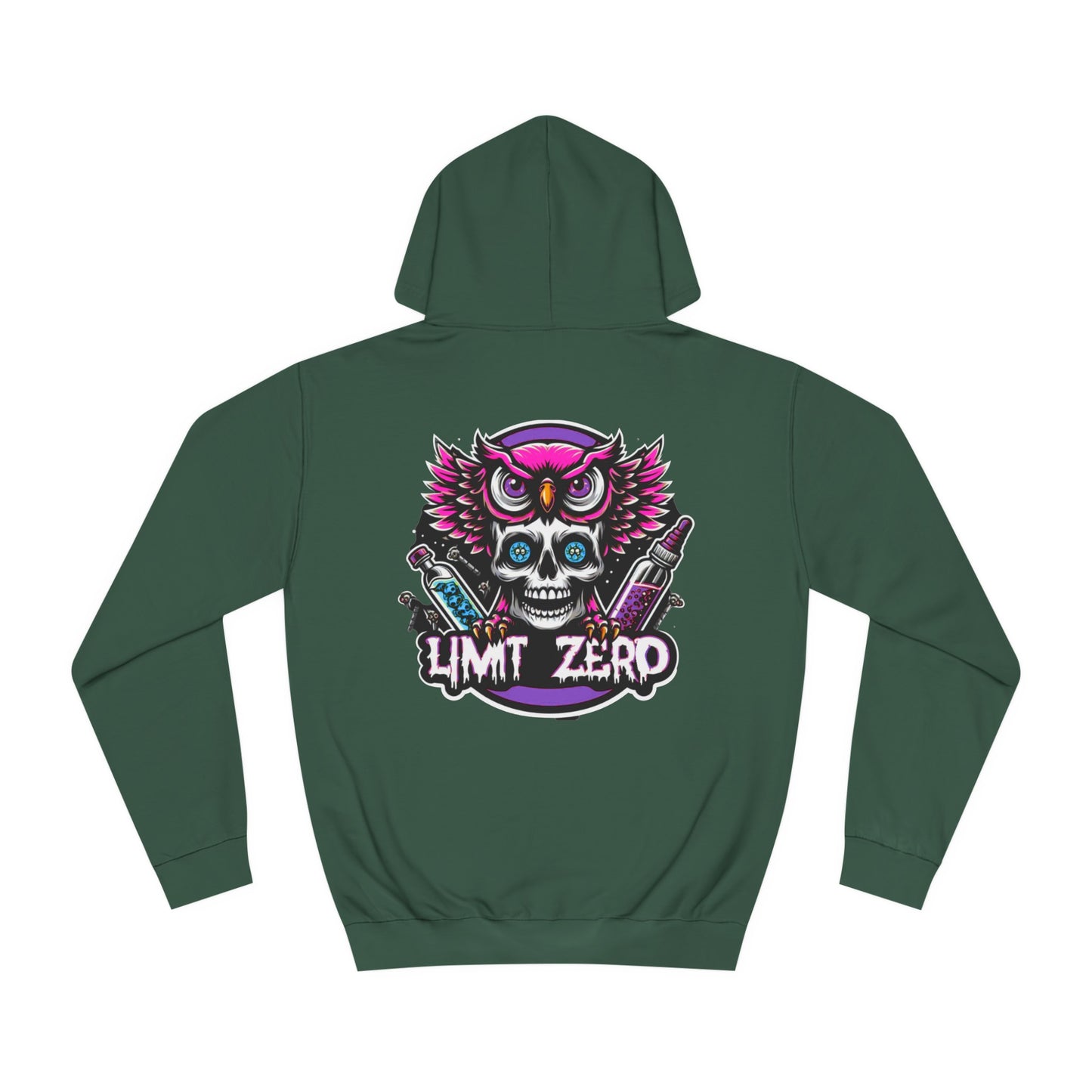 LimitZero Pink Owl Hoodie