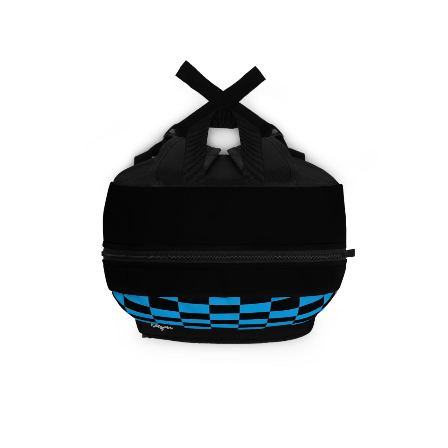 LimitZero Blue New Era chequered Backpack