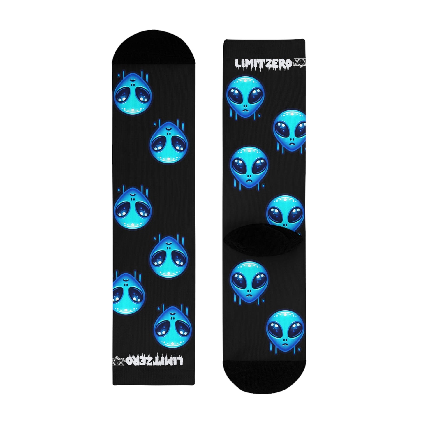 LimitZero Alien Crew Socks (made in EU)