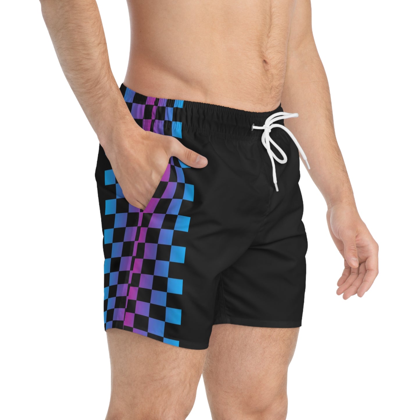 LimitZero 2 tone checkered Surf Shorts