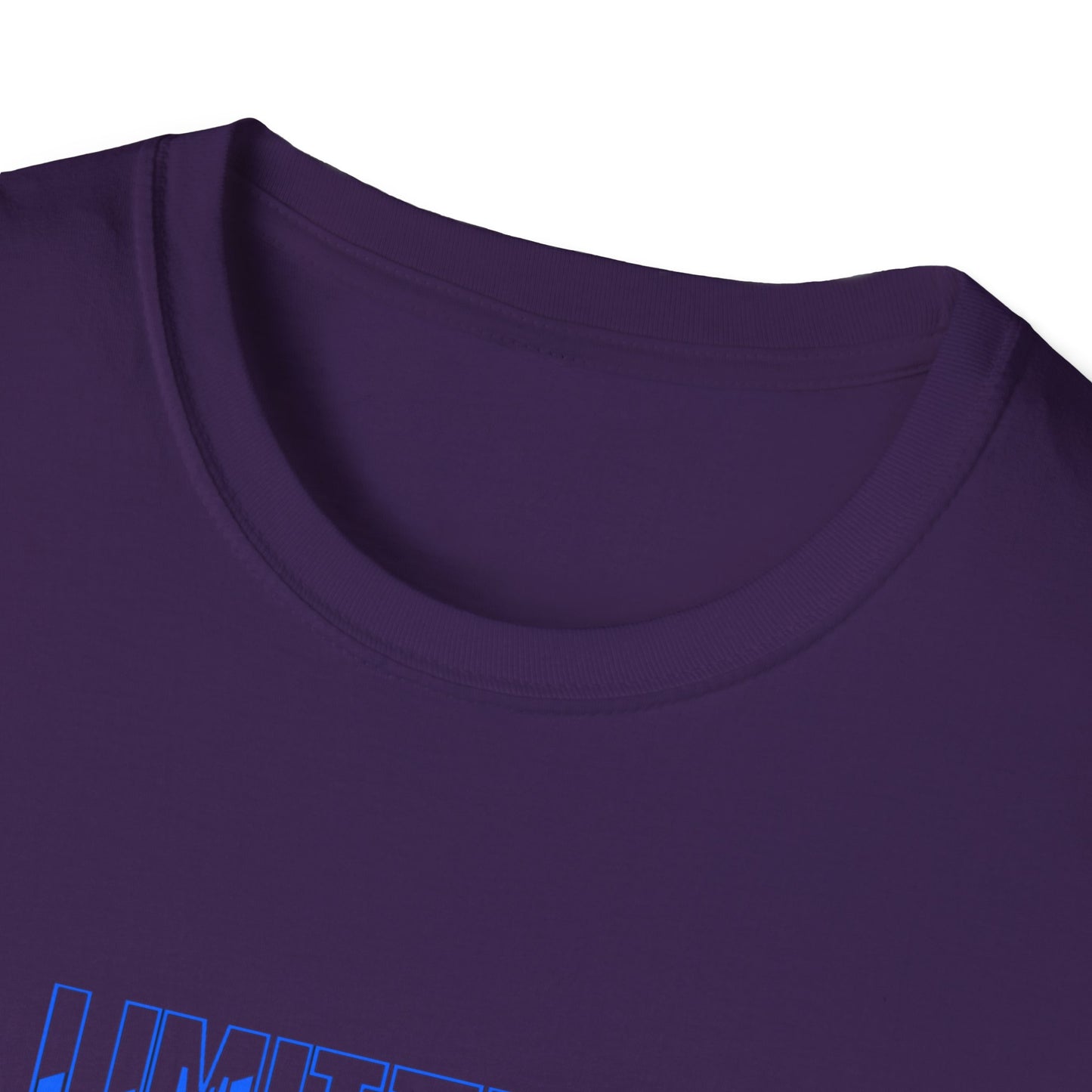 LimitZero Front Half Blue Logo Tee