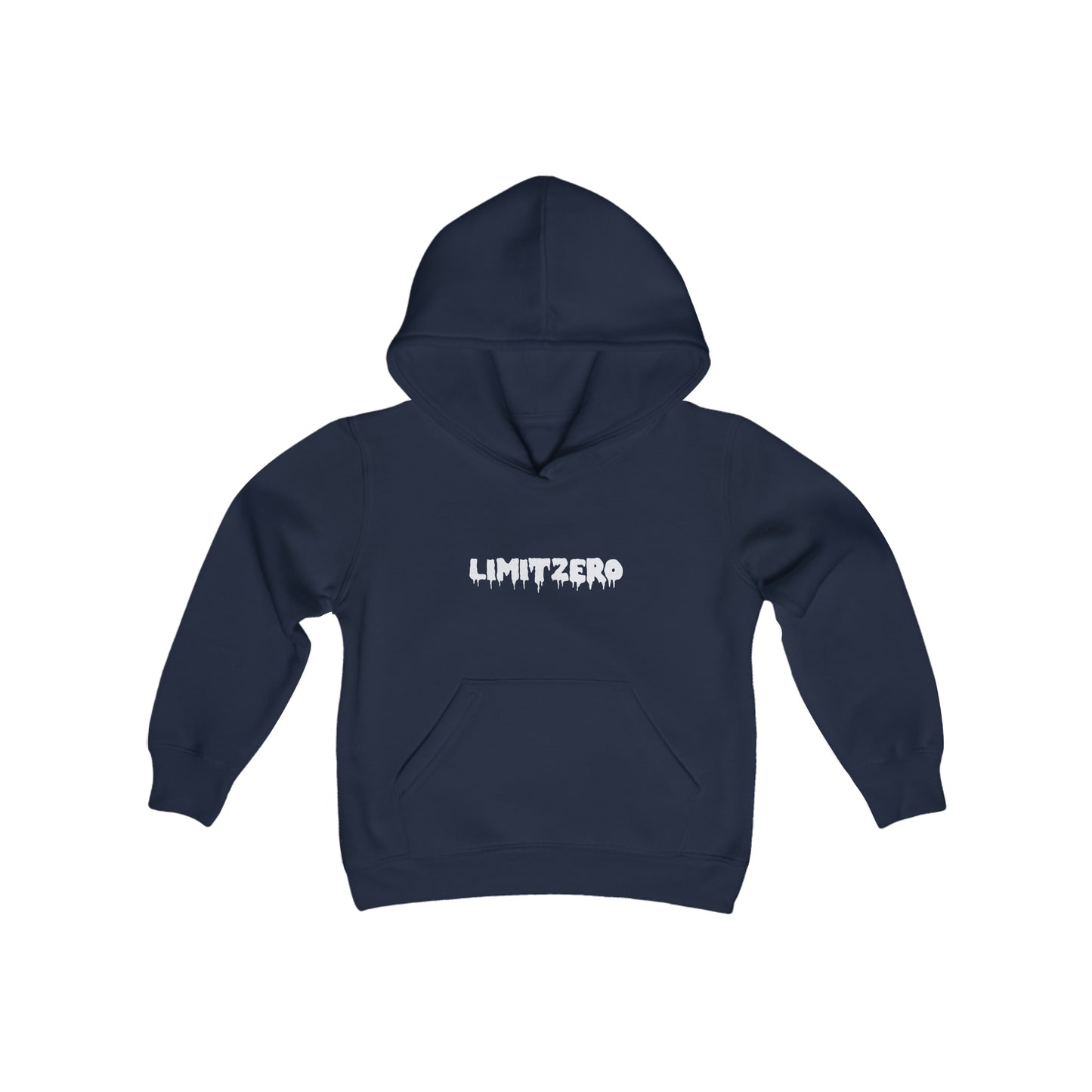 LimitZero Kids Heavy Blend Drip Logo Hoodie